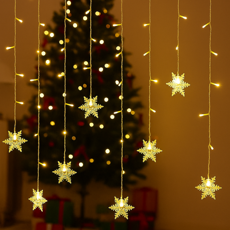 GlowFest – LED Jule Stjerne Lys til Festlig Dekoration Velani