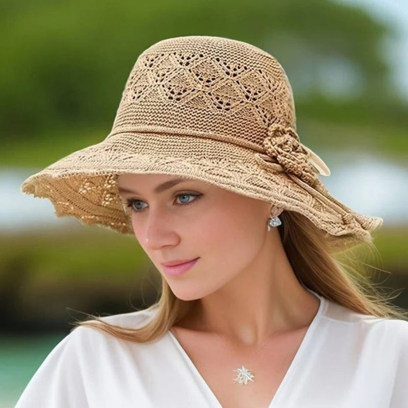 Emma – Women's Round Hat with Breathable Design