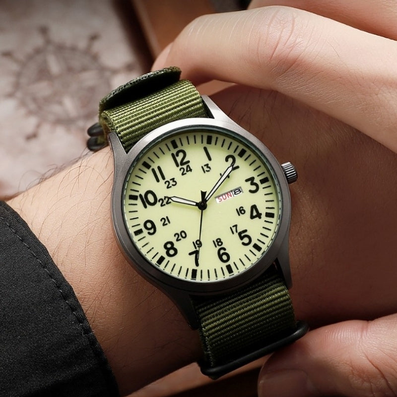 Lucas – Round Watch with Clear Numeric Display