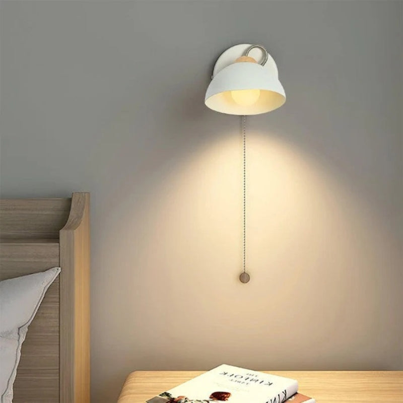 GlowBend – Swivel Wall Lamp with Pull Cord Switch