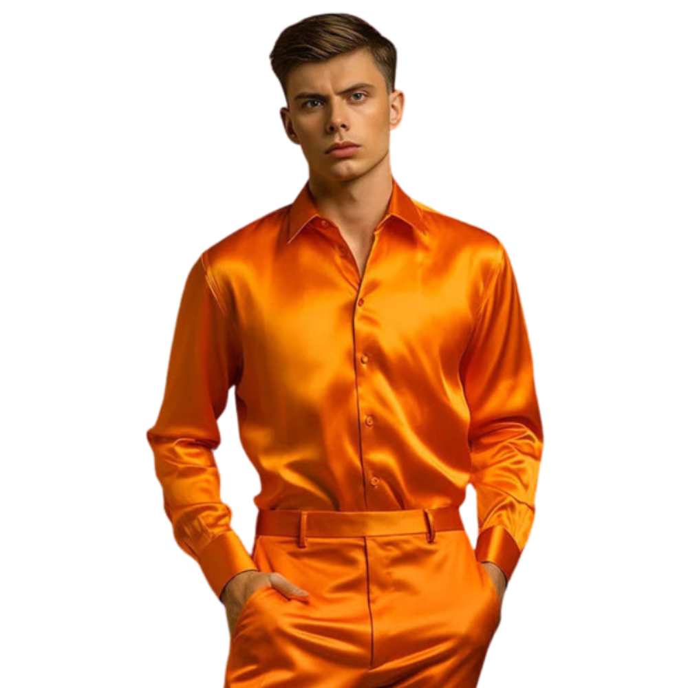 Claus – Overhemd met Lange Mouwen en Knoopsluiting Velani