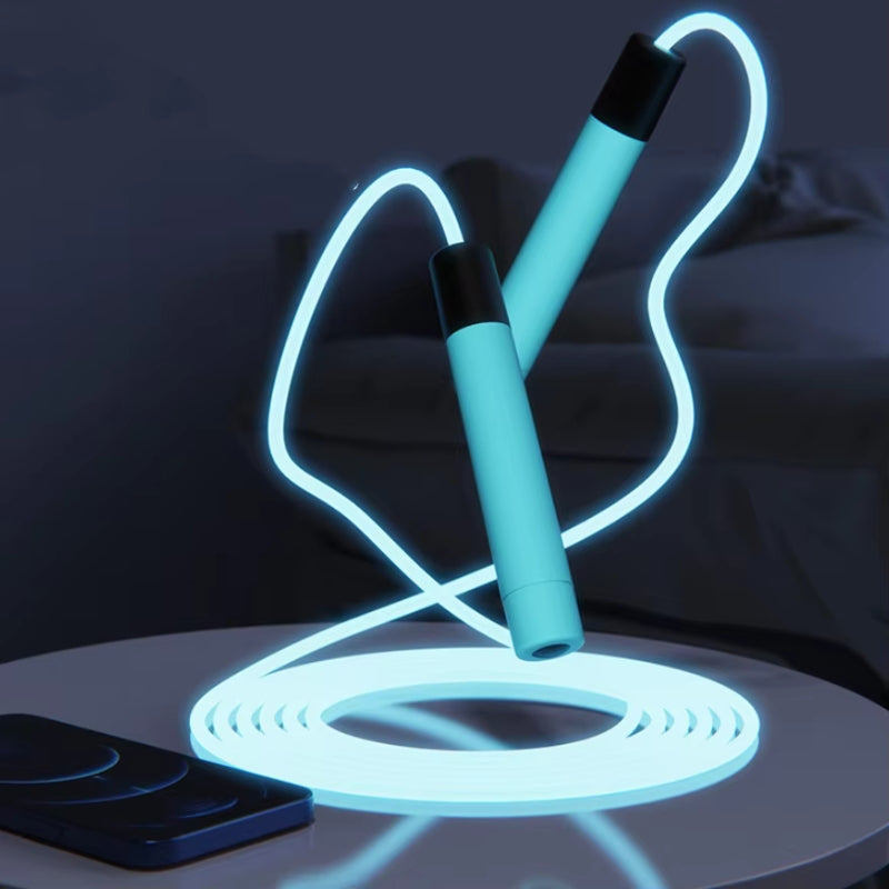 GlowJump – Adjustable LED Jump Rope with Lighted Handles