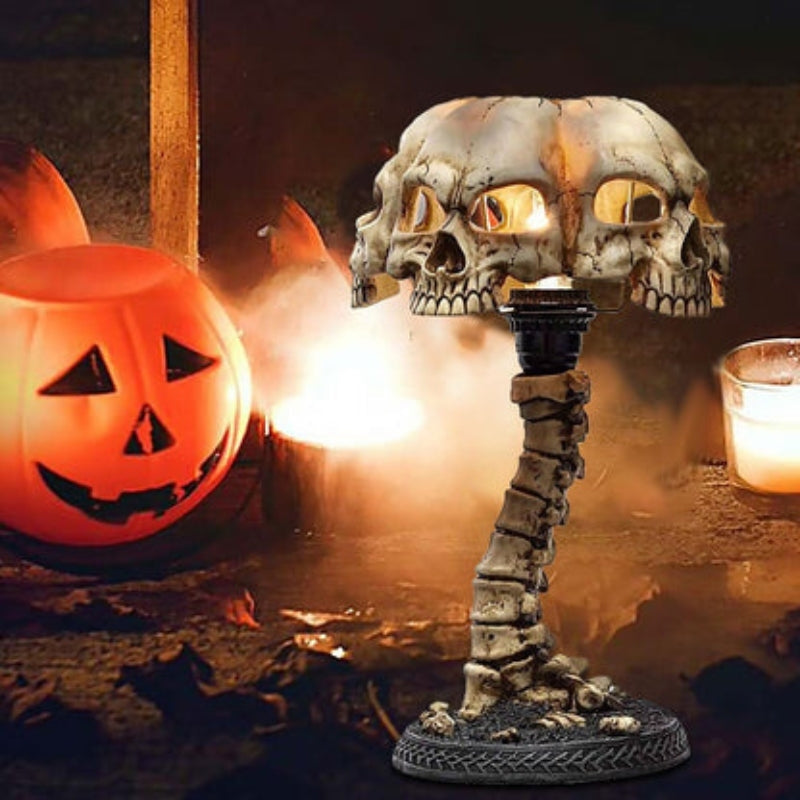 DarkGlow – LED Desk Lamp with Skull Design