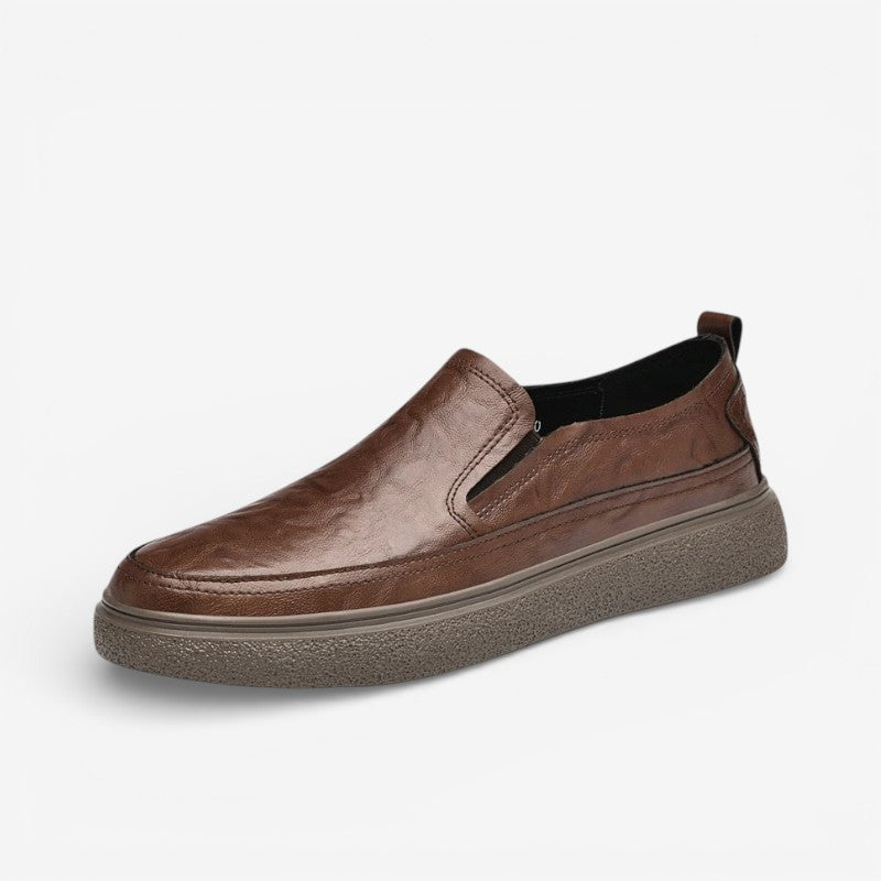 Alex – Round Toe Shoes with Slip On Design
