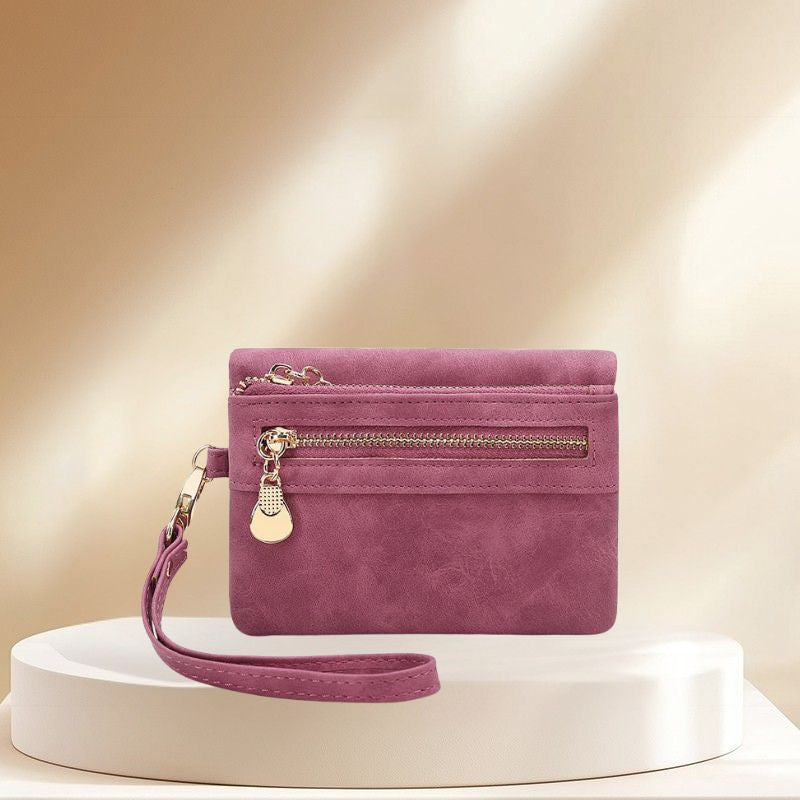 Women Zip Around Wallet Coin Purse Design