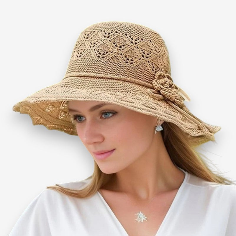 Emma – Women's Round Hat with Breathable Design