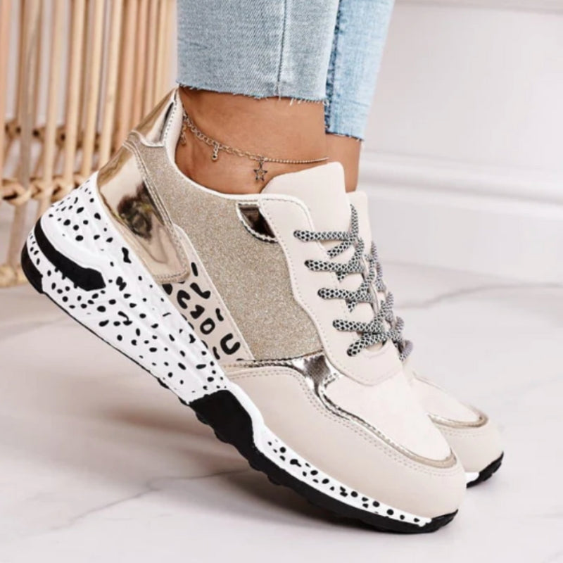 Ava – Printed Pattern Sneakers With Anti Slip Grip