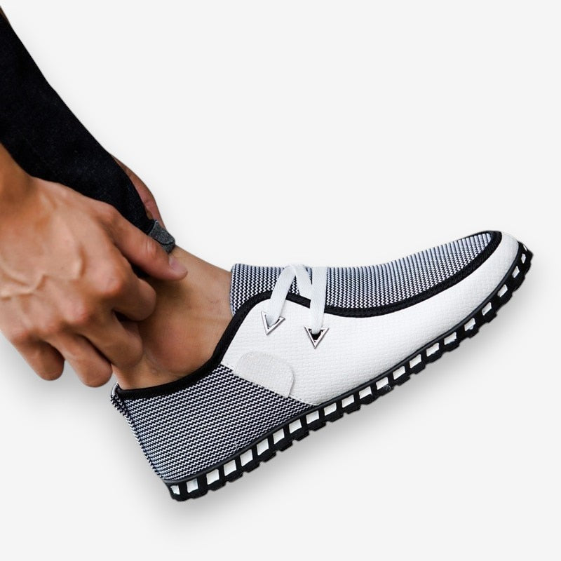 Mark – Round Toe Shoes with Anti Slip Grip Design