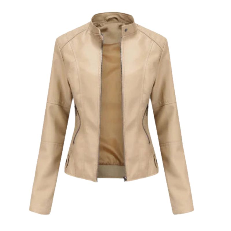 Stella – Jas met Lange Mouwen Ritssluiting Voorzijde en Meerdere Zakjes Velani