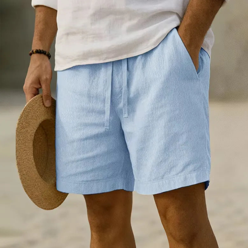 Men's Relaxed Fit Casual Shorts with Drawstring