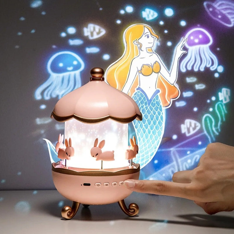 BeamGlow – Projectorlamp met Oplaadbaar Ontwerp Velani