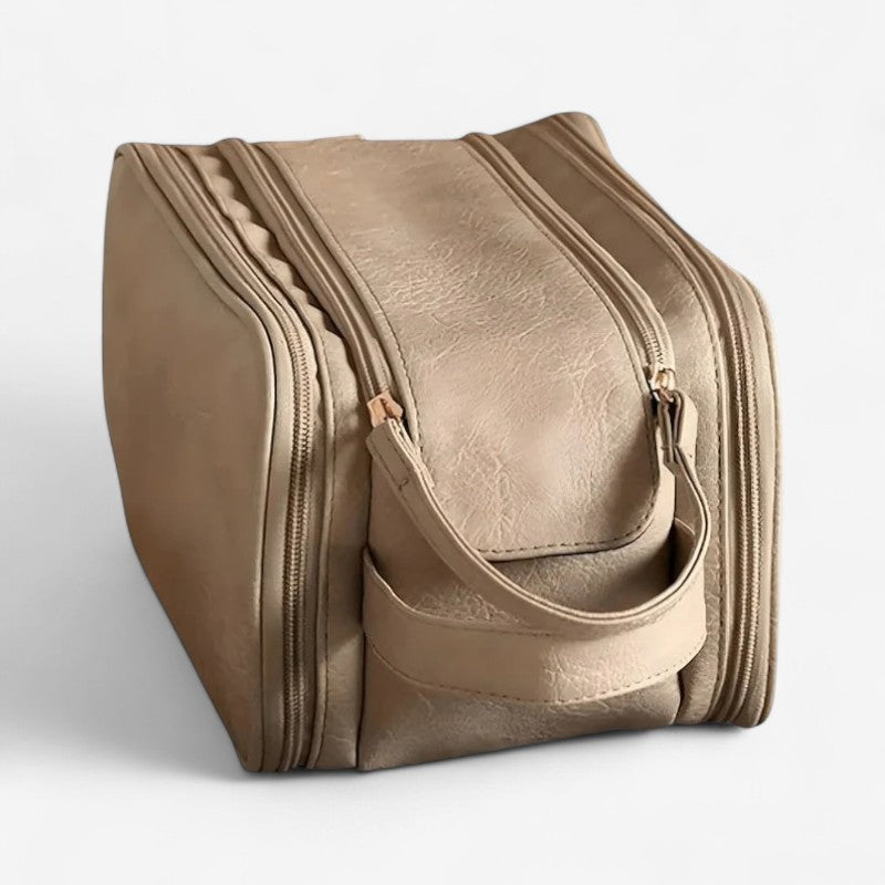 Mathilde – Grote Draagbare Make-up Tas met Ritssluiting Velani