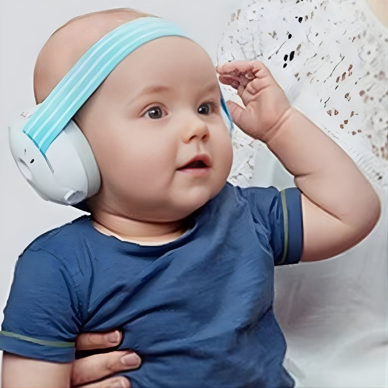 Emma – Round Non-Slip Earmuffs with Stretch Band