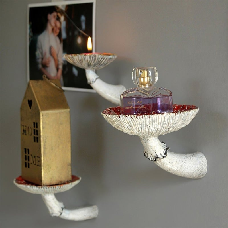 FungiNest – Decorative Mushroom Wall Shelves
