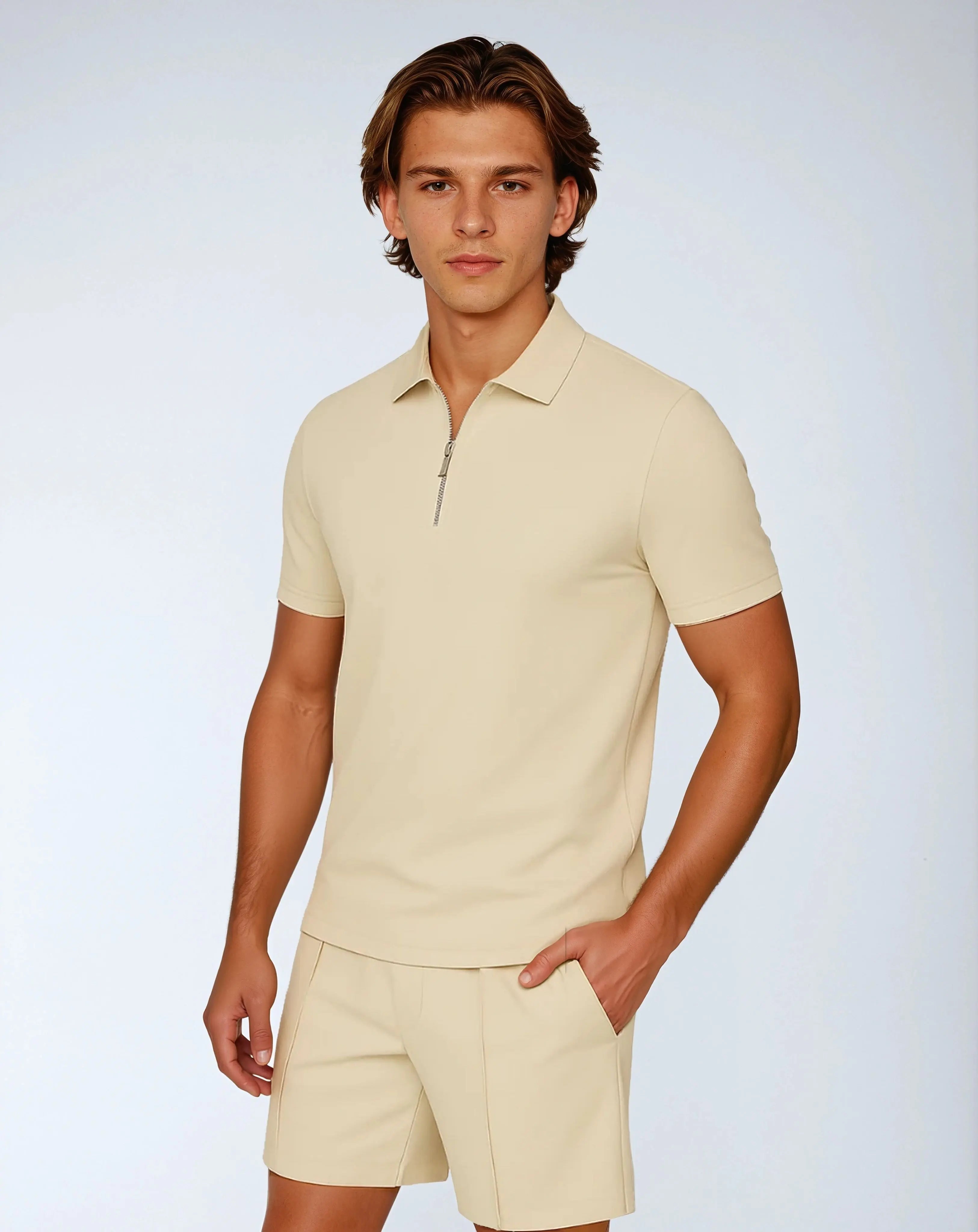 Elegante Tweedelige Set – De Zomerklassieker Editie-Two Piece Set-Velani-Velani