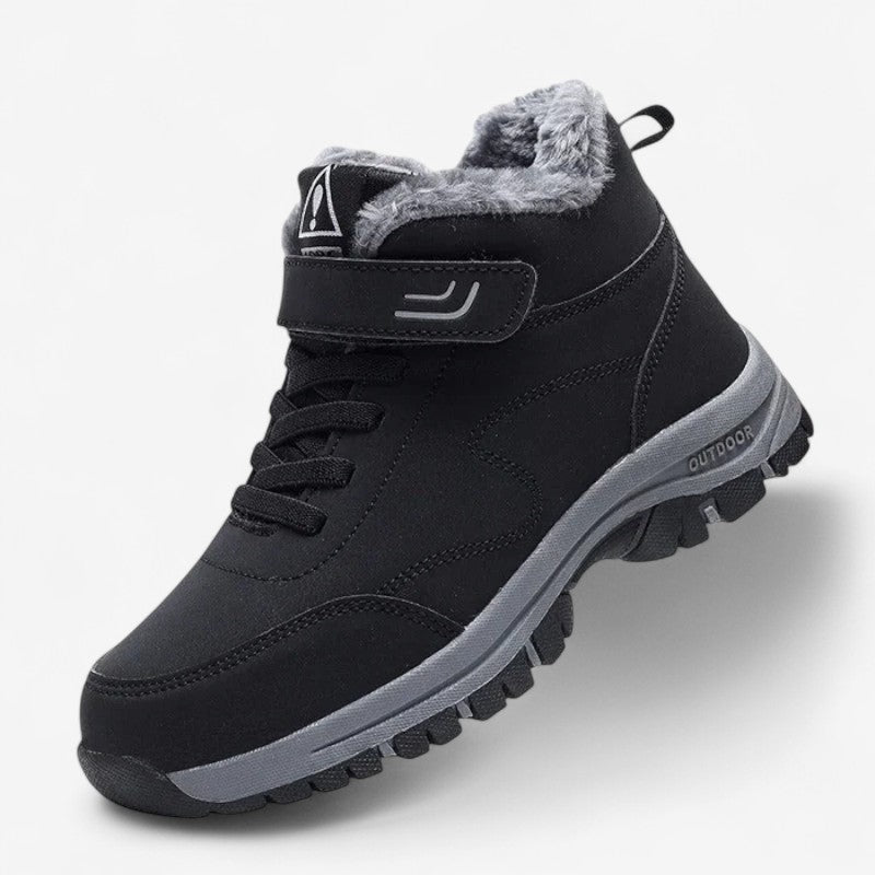 Liam – Enkelhoge laarzen met fleece voering en antislipzool Velani