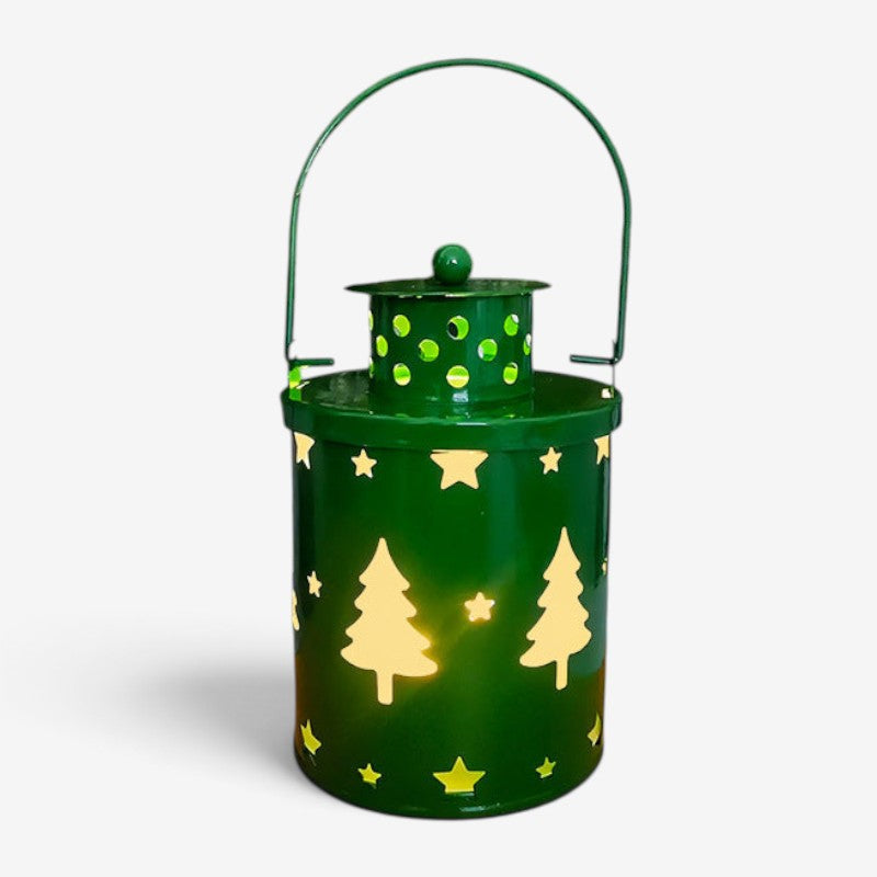 FestiveGlow - LED Lantern With Flickering Light Effect