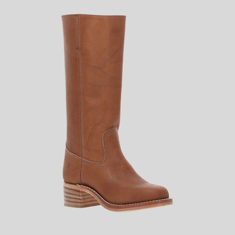 Women Knee-High Round Toe Boots