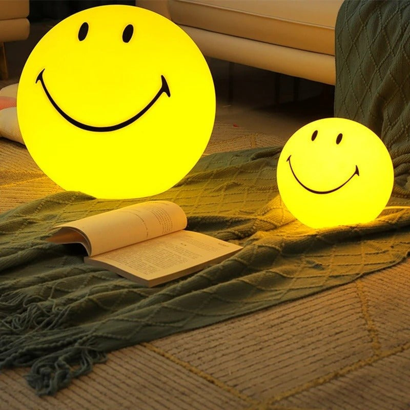 LumiOrb – Round LED Night Light with Touch and Remote Control