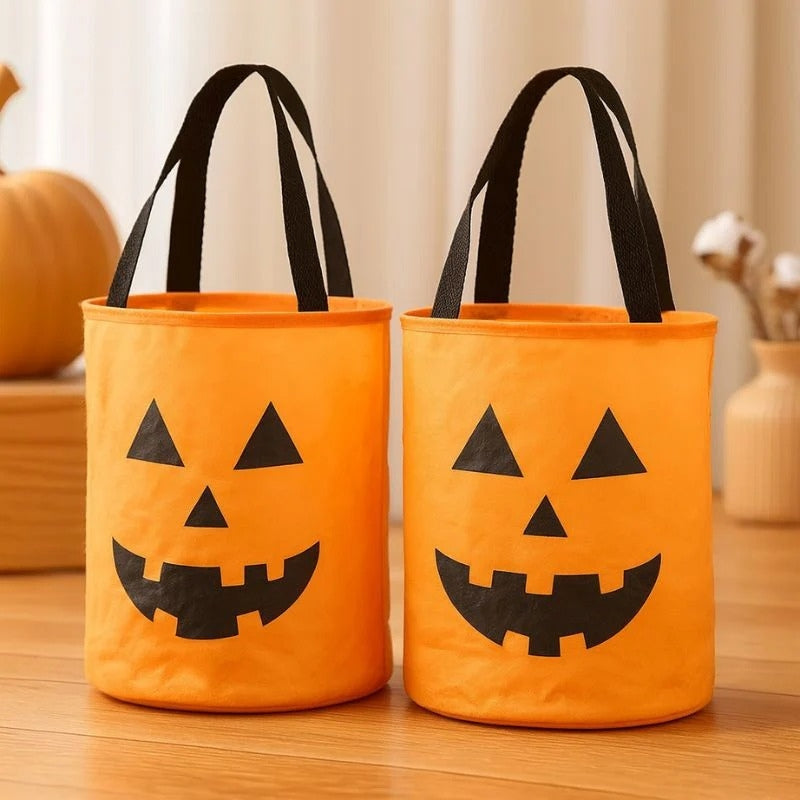 GlowPump – LED Lighted Bucket with Pumpkin Design