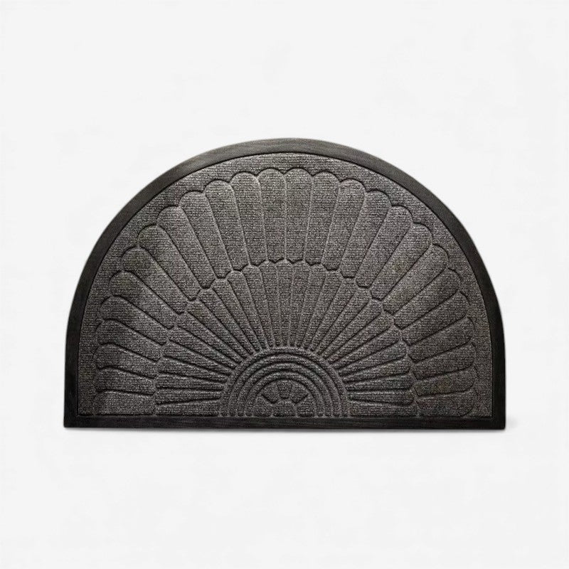 DoorEase – Halvemaanvormige Deurmat met Patroonontwerp Velani