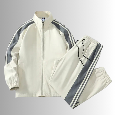 Zip-Up Tracksuit Set Jacket & Pants
