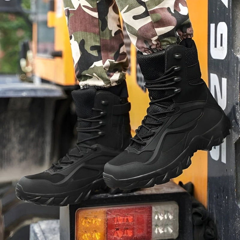 Adam – Adjustable Laces Boots with Anti Slip Grip