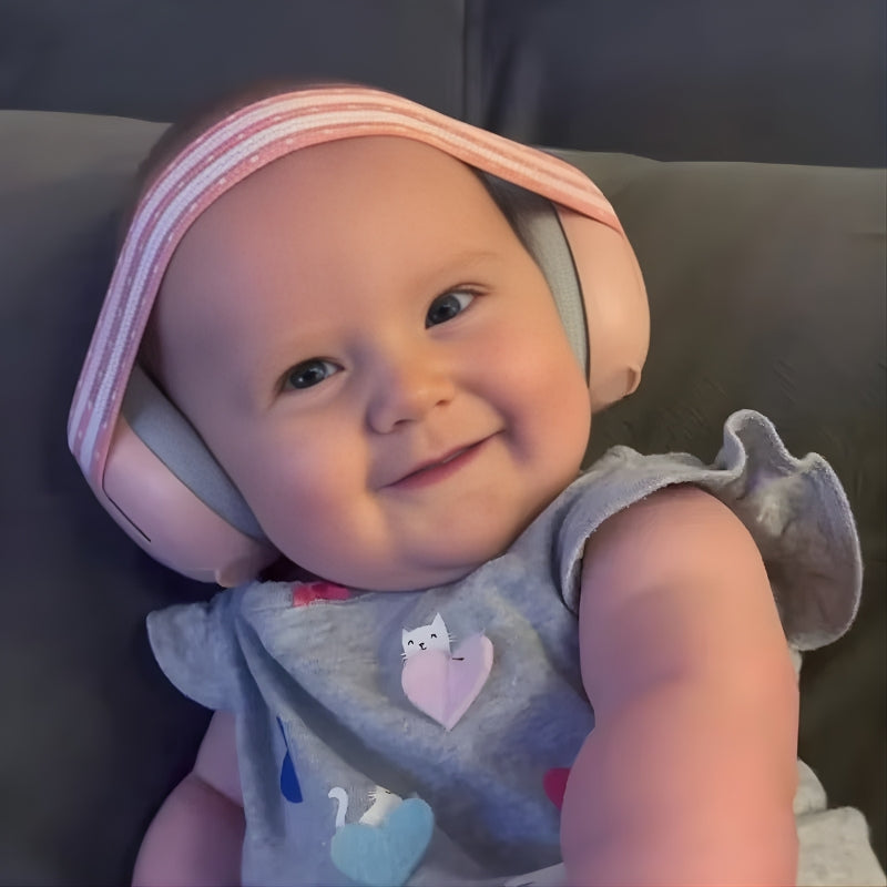 Emma – Round Non-Slip Earmuffs with Stretch Band