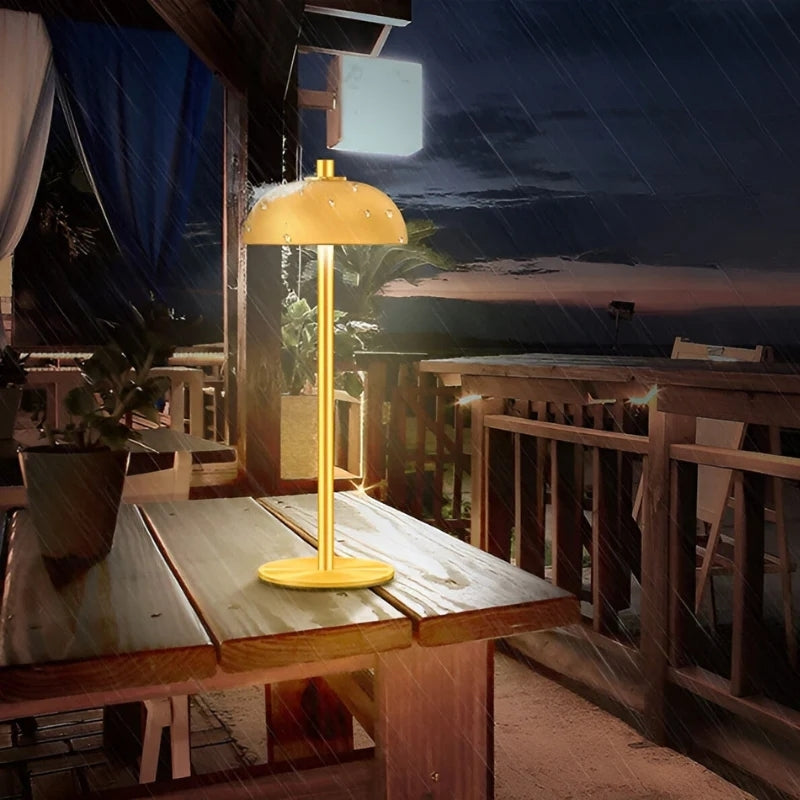 GlowMush – Rechargeable Wireless Table Lamp Mushroom Design