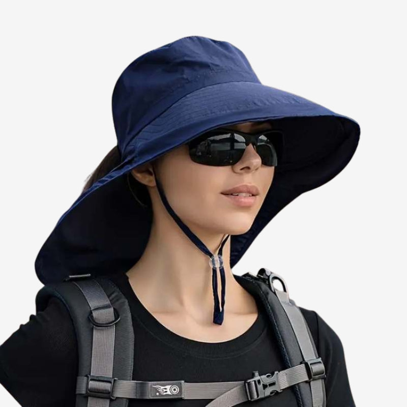 Ella – Round Hat with Adjustable Straps Design