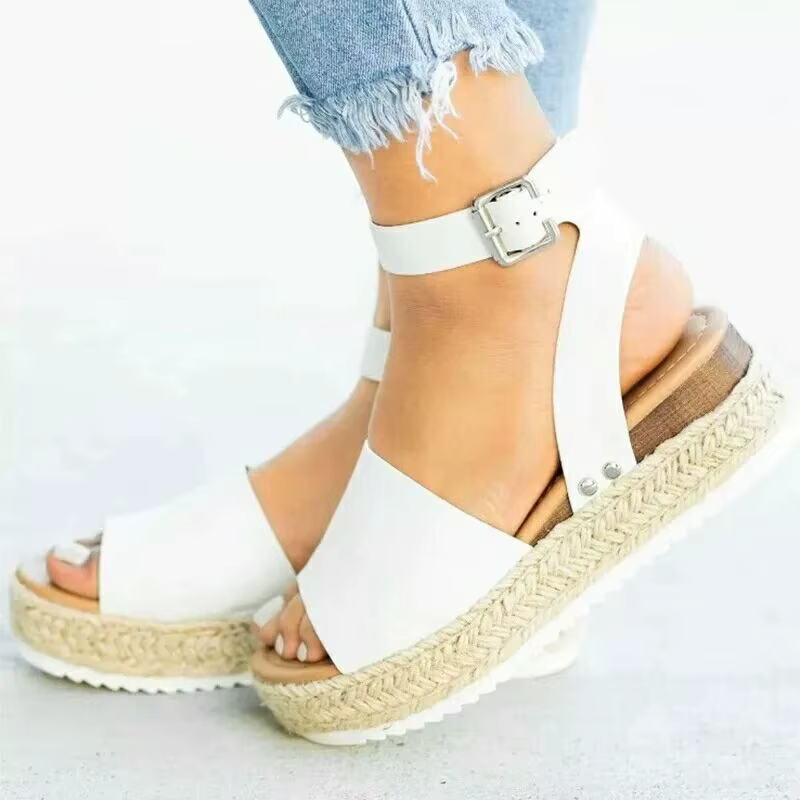 Women's Sandals with Thick Heel