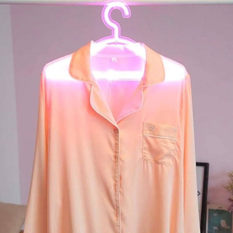 GlowHang – LED Illuminated Hangers for Easy Visibility