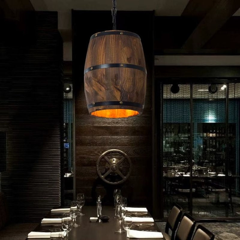 BearGlow – Hanglamp met Vat-Geïnspireerd Ontwerp Velani