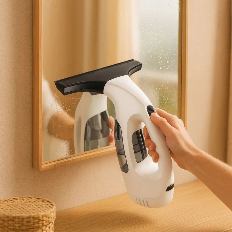 ClearView – Handheld elektrische raamreiniger voor binnen en buitengebruik Velani