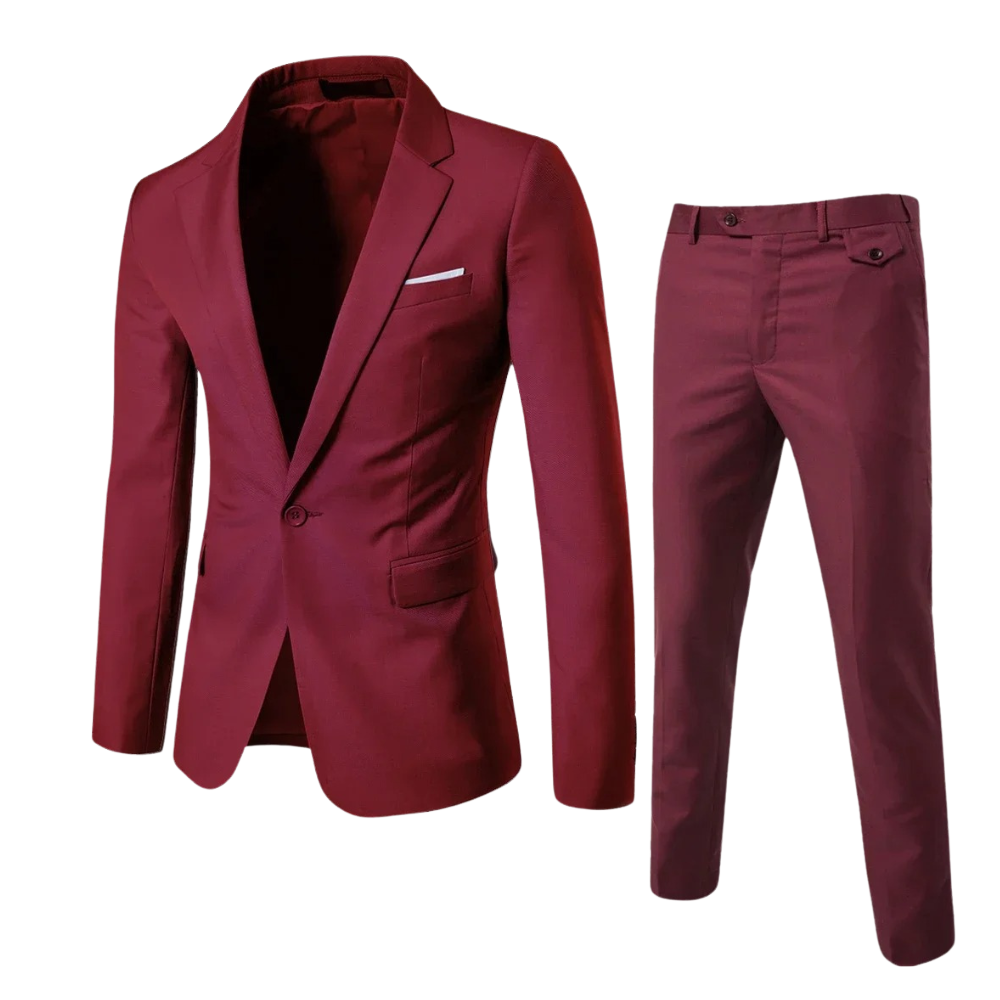 Abel – Tweedelige Set met Blazer met Revers en Broek Velani