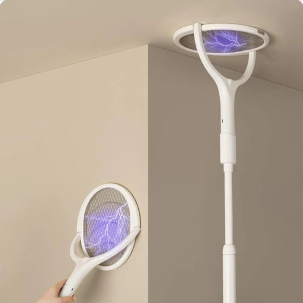 ZapPro – Oplaadbare Vliegenmepper met Afneembare Handgreep Velani