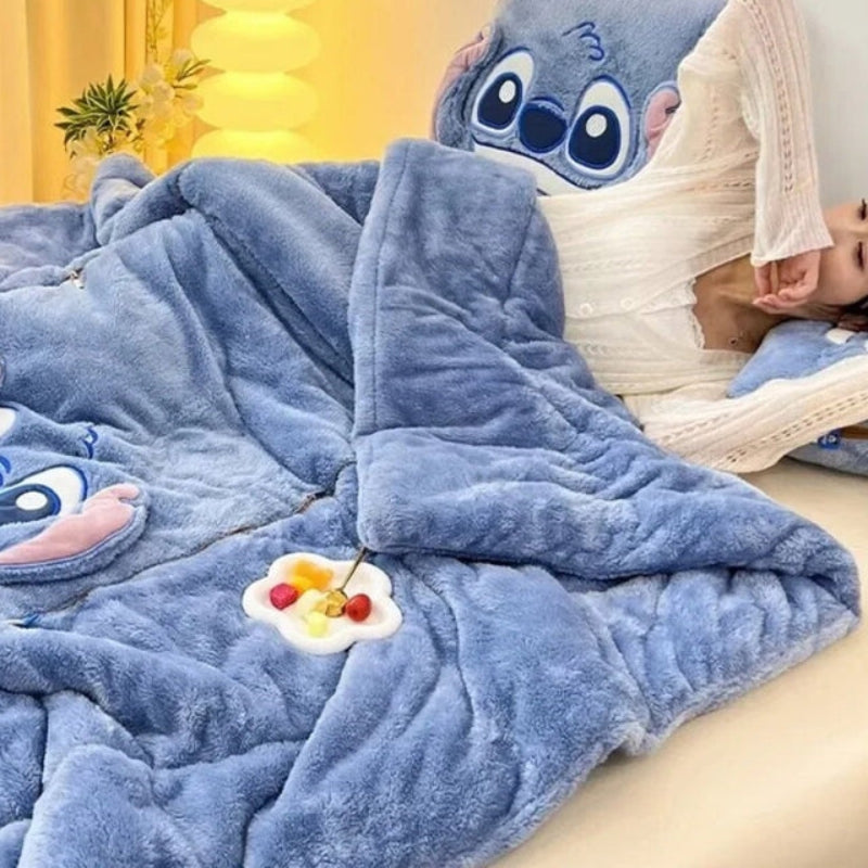 CozyNest – Dekbedovertrek en Kussen Set met Speels Ontwerp Velani