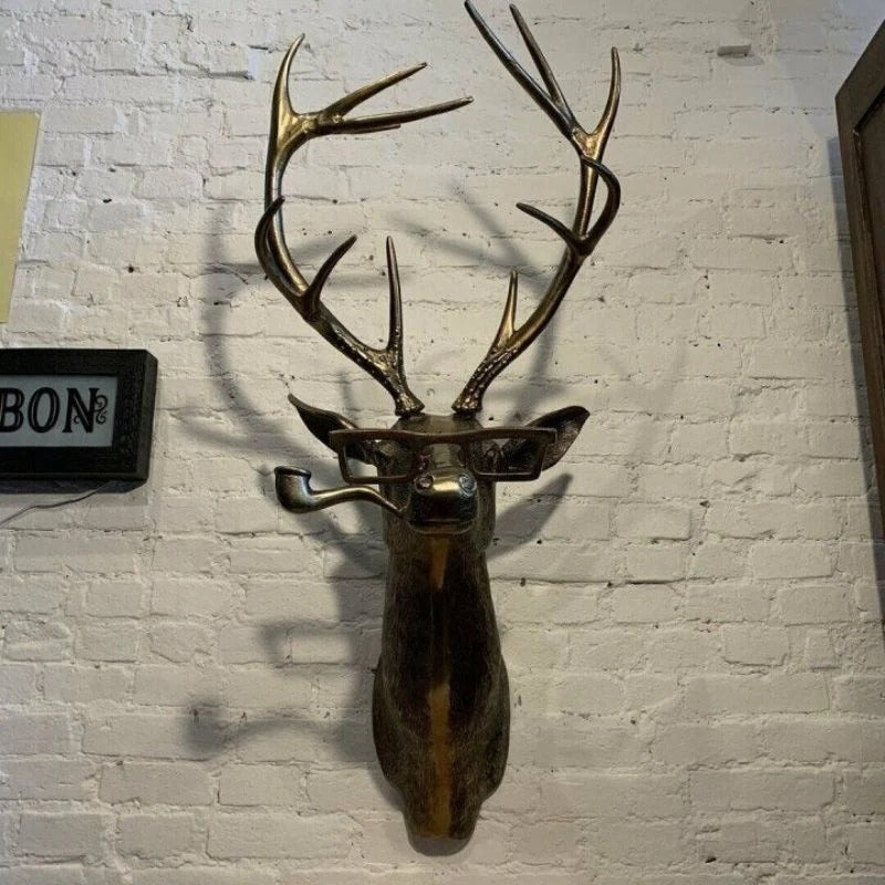 ArtWild – Wall-Mounted Animal Head Sculpture for Home Decor