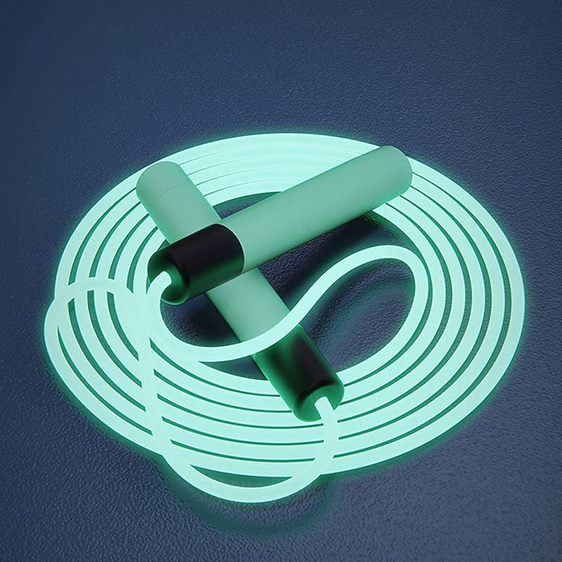 GlowJump – Adjustable LED Jump Rope with Lighted Handles