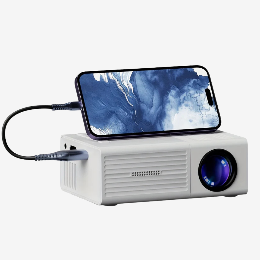 ViewBeam – Draagbare mini-projector voor thuis en buitengebruik Velani