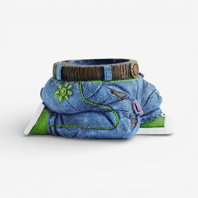 VerdantArt – Decorative Flower Pot for Succulents & Small Plants