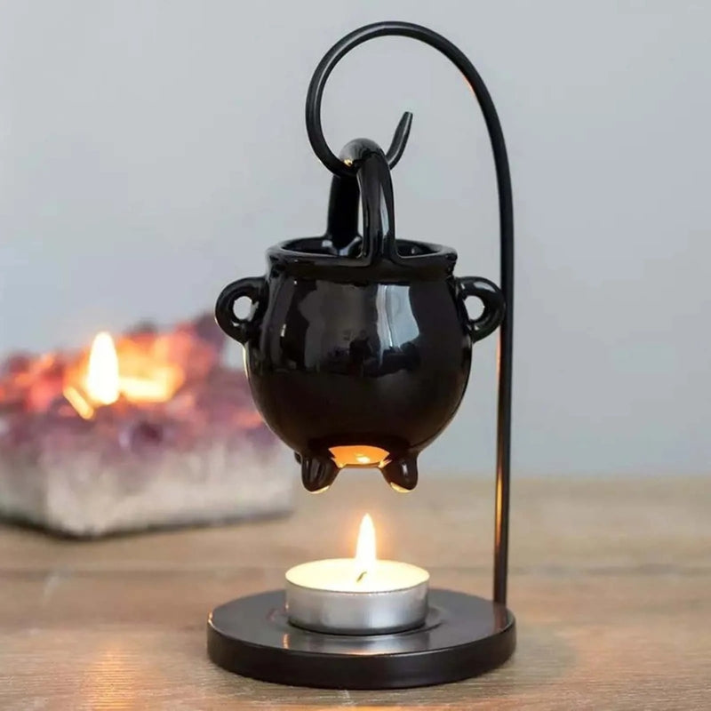 GlowCurve – Candle Holder with Curved Stand and Aroma Diffuser