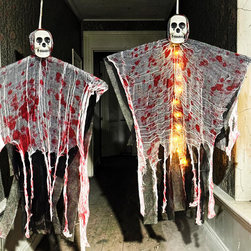 Luminous Skull Ghost Hanging Decoration