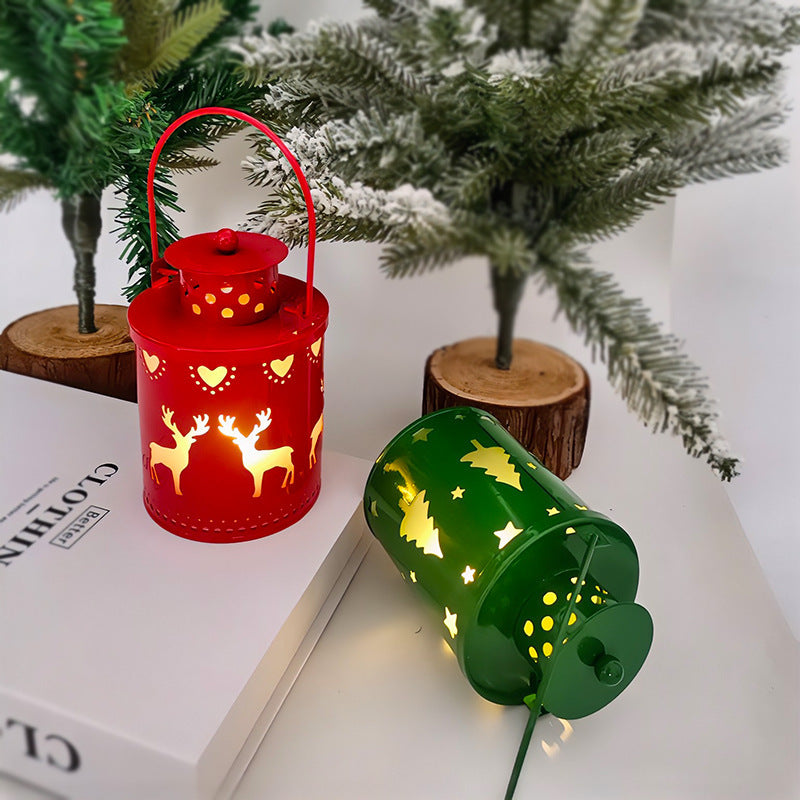 FestiveGlow - LED Lantern With Flickering Light Effect