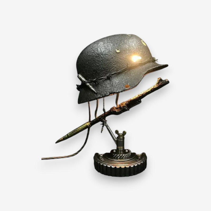 HelmoGlow – Helmet Lamp USB Desk Lighting for Home Decor