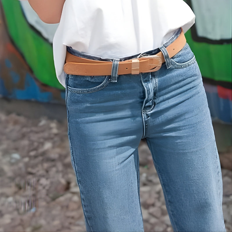 Olivia – Long Belt with Pin Buckle