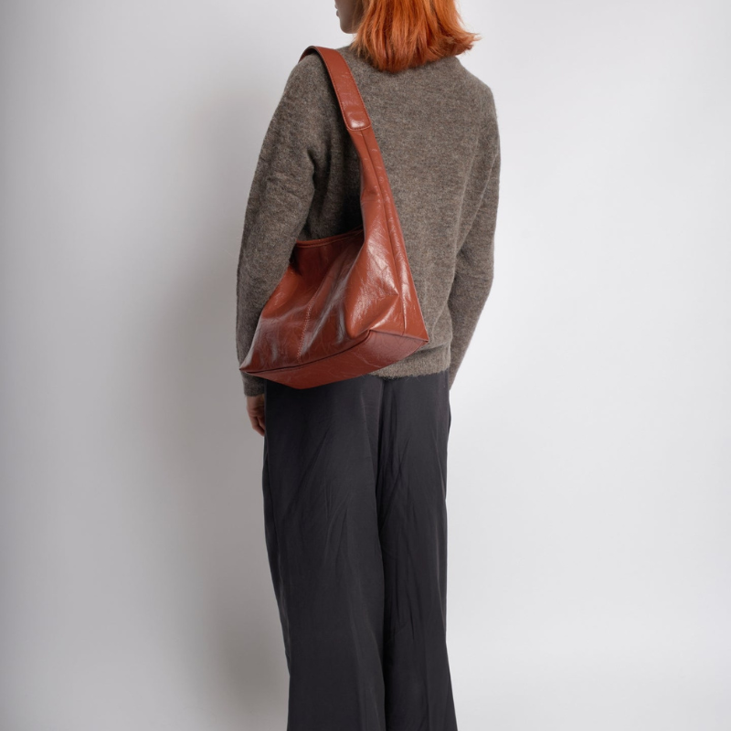 Karen - Grote Totebag met Ritsopening en Schouderriem Velani