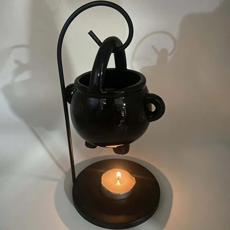 GlowCurve – Candle Holder with Curved Stand and Aroma Diffuser