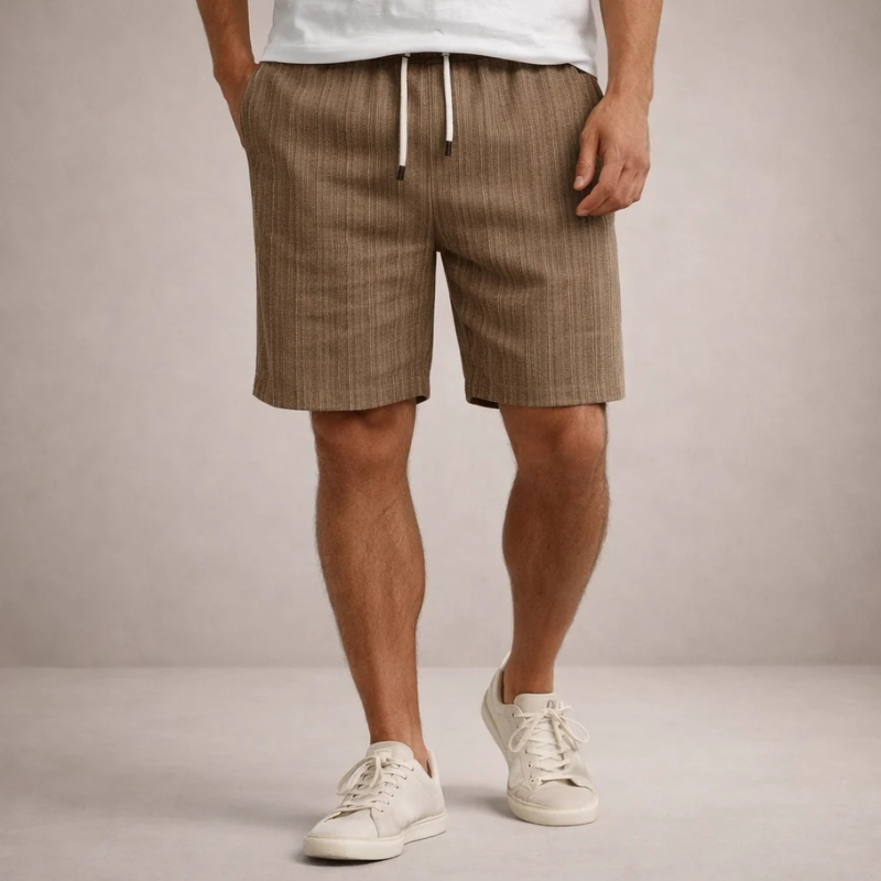 Men's Relaxed Fit Drawstring Shorts with Pockets