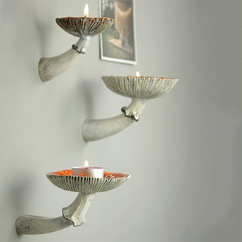 FungiNest – Decorative Mushroom Wall Shelves